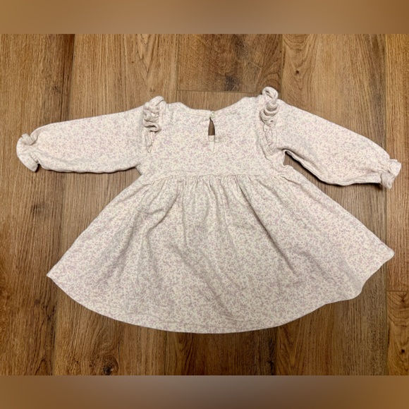 Jamie Kay Pastel Floral Dress and Leggings Set Ruffles and Keyhole Detail 1yr - Picture 5 of 8